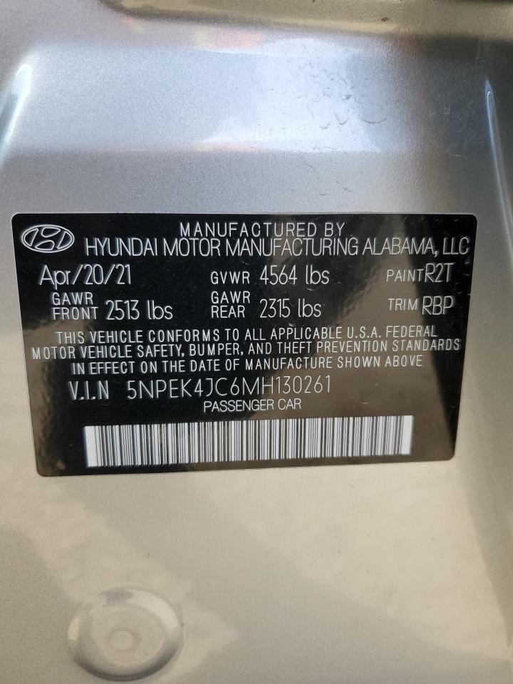 2021 Hyundai Sonata N Line 20