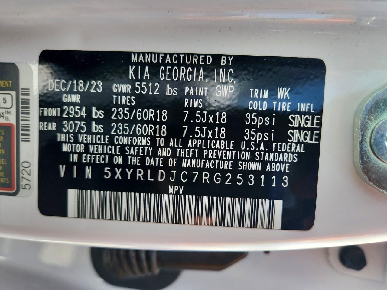 2024 Kia Sorento S 21