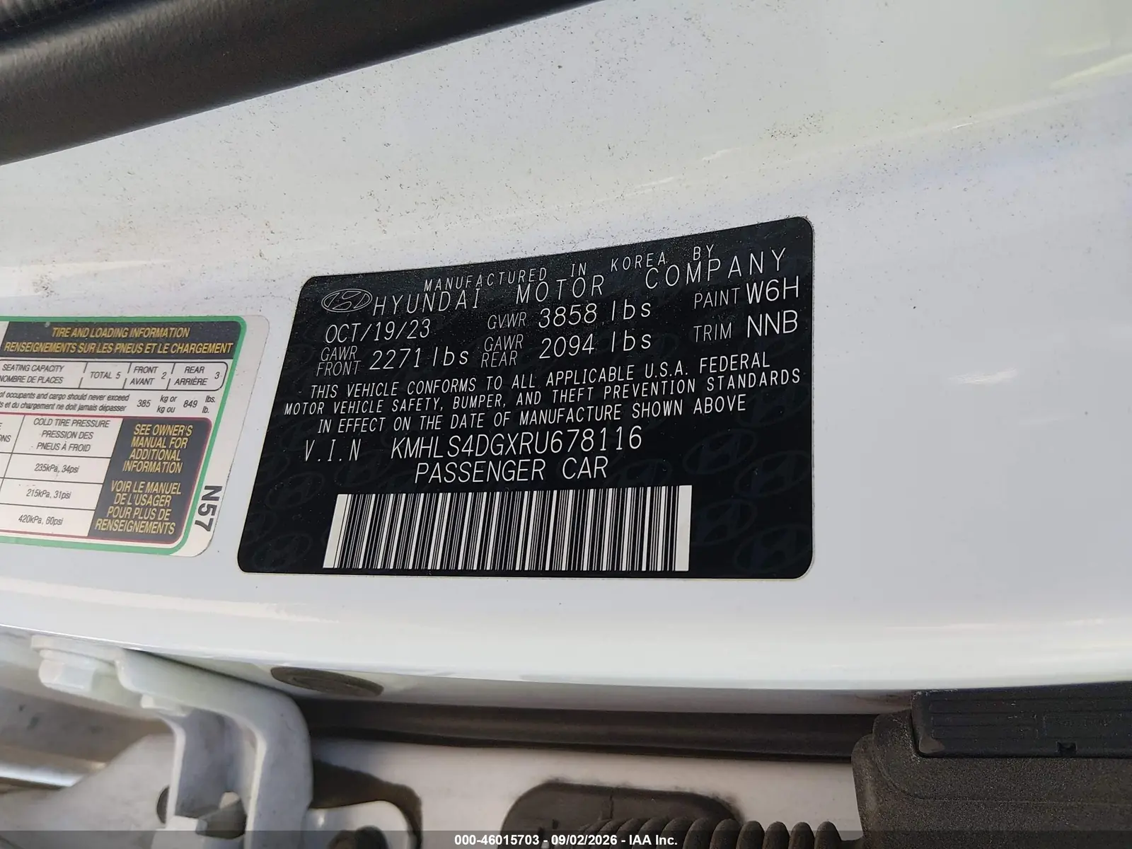 2024 Hyundai Elantra Sel 9